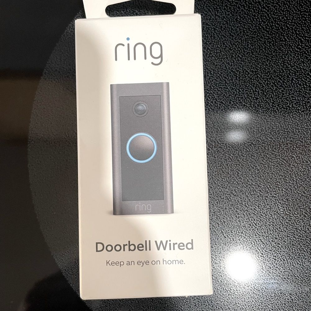 Ring doorbell camera Opened but it is New